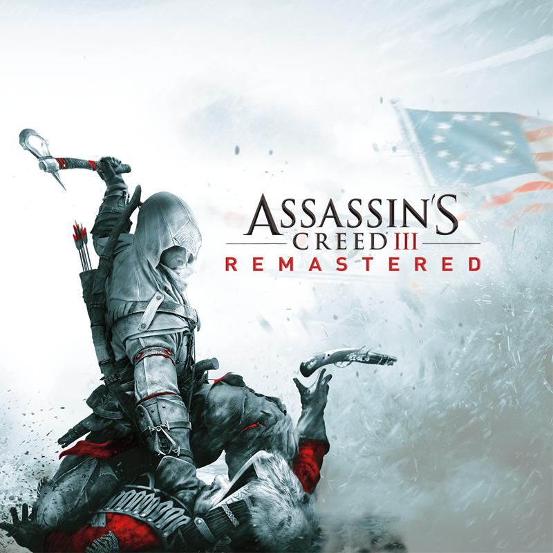 Assassin's Creed III Remastered box art for Playstation 4